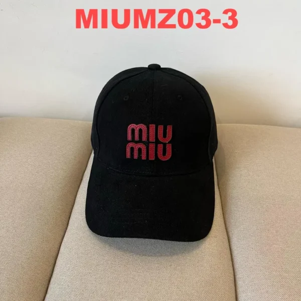 ⁦כובע מצחייה של מיו מיו⁩ – תמונה ⁦4⁩