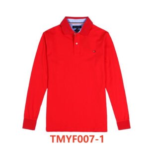 חולצה עם צווארון של טומי הילפיגר