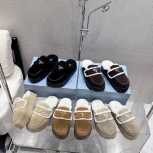 כפכפים פרווה של פראדה