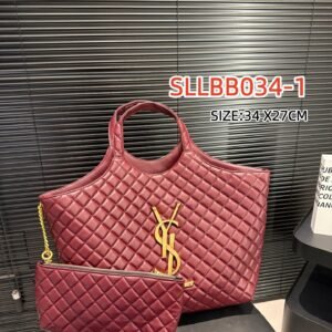 תיק של איב סאן לורן מעור